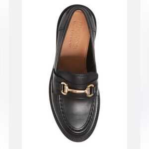 Blondo Hire Loafer In Black Leather waterproof women size 8.5 new